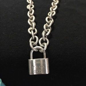 Tiffany 925 padlock Necklace